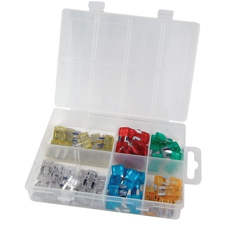 Atd Tools ATD 100-Piece Mini Car Fuse Assortment 382